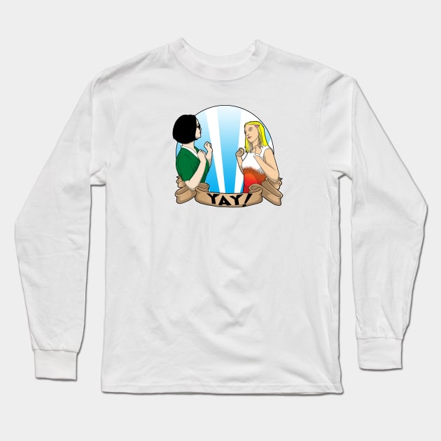 Yay! Long Sleeve T-Shirt by yayzus